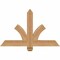 Ekena Millwork Redmond Smooth Timber Gable Bracket, Western Red Cedar, 36"W x 23"H x 3 1/2"D x 3 1/2"F, 15/12 Pitch GBW036X23X0404RED00SWR - alternate 1